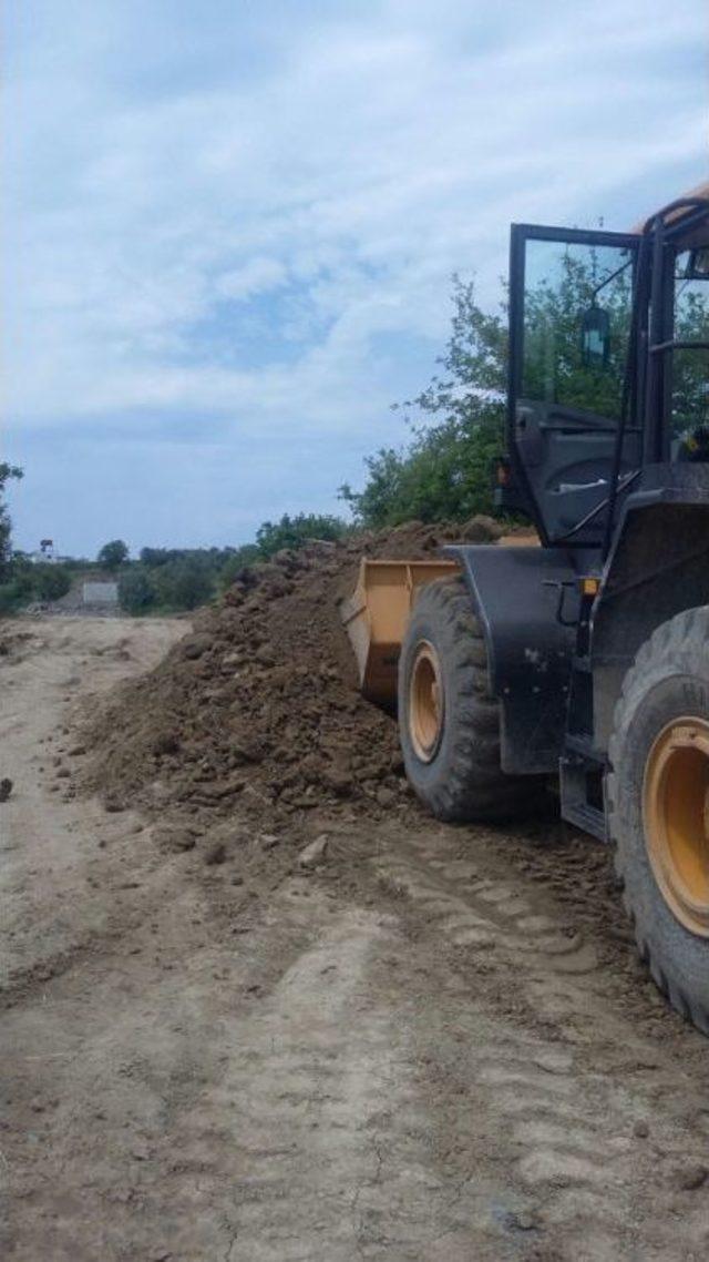 Samandağ’da 9 Mahallede Yol Çalışmaları Devam Ediyor