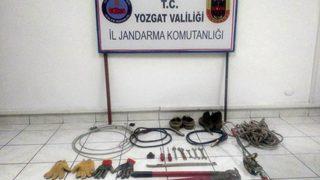 Yozgat’ta Kablo Hırsızlığı Yapan 2 Kişi Tutuklandı