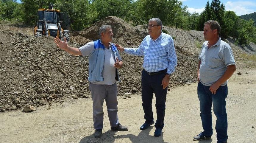 B&uuml;y&uuml;kşehir&rsquo;den Akseki&rsquo;de &Uuml;&ccedil; Mahalleye Asfalt