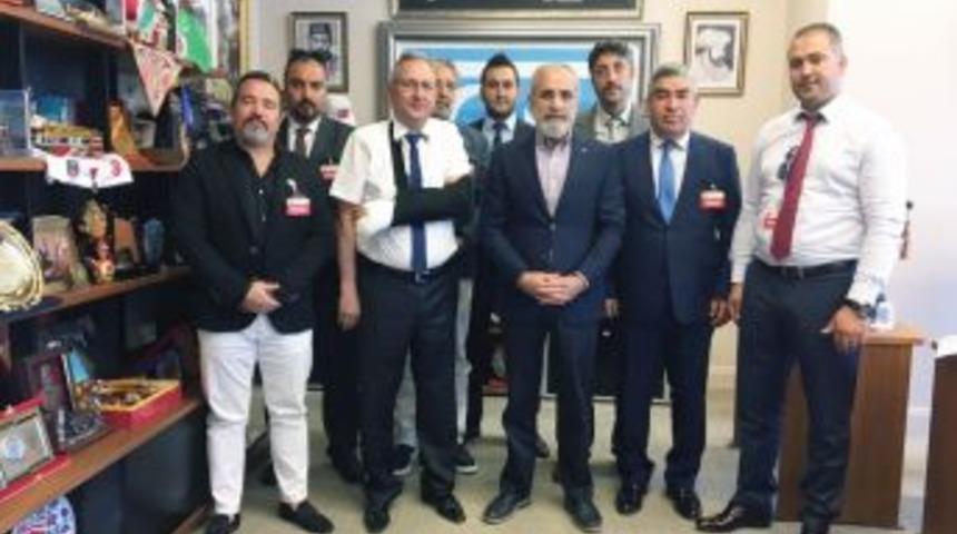 Turyolder’den Cumhurbaşkanı Başdanışmanı Topçu’ya Ziyaret