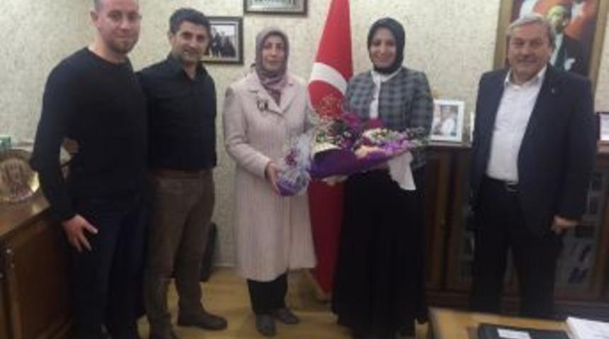 Başkan Şahin, İl Milli Eğitim M&uuml;d&uuml;r&uuml; Durmuş&rsquo;la Eğitim Yatırımlarını G&ouml;r&uuml;şt&uuml;