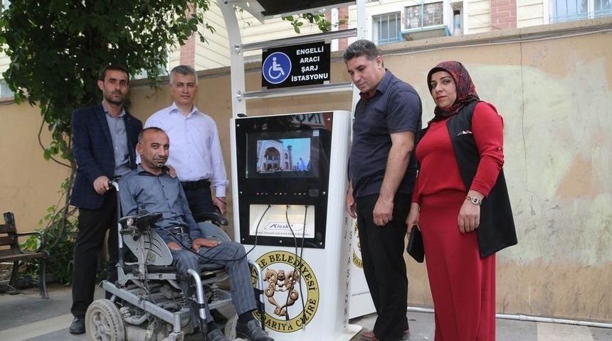 Ak&uuml; Şarj İstasyonunu Faaliyete Ge&ccedil;irildi