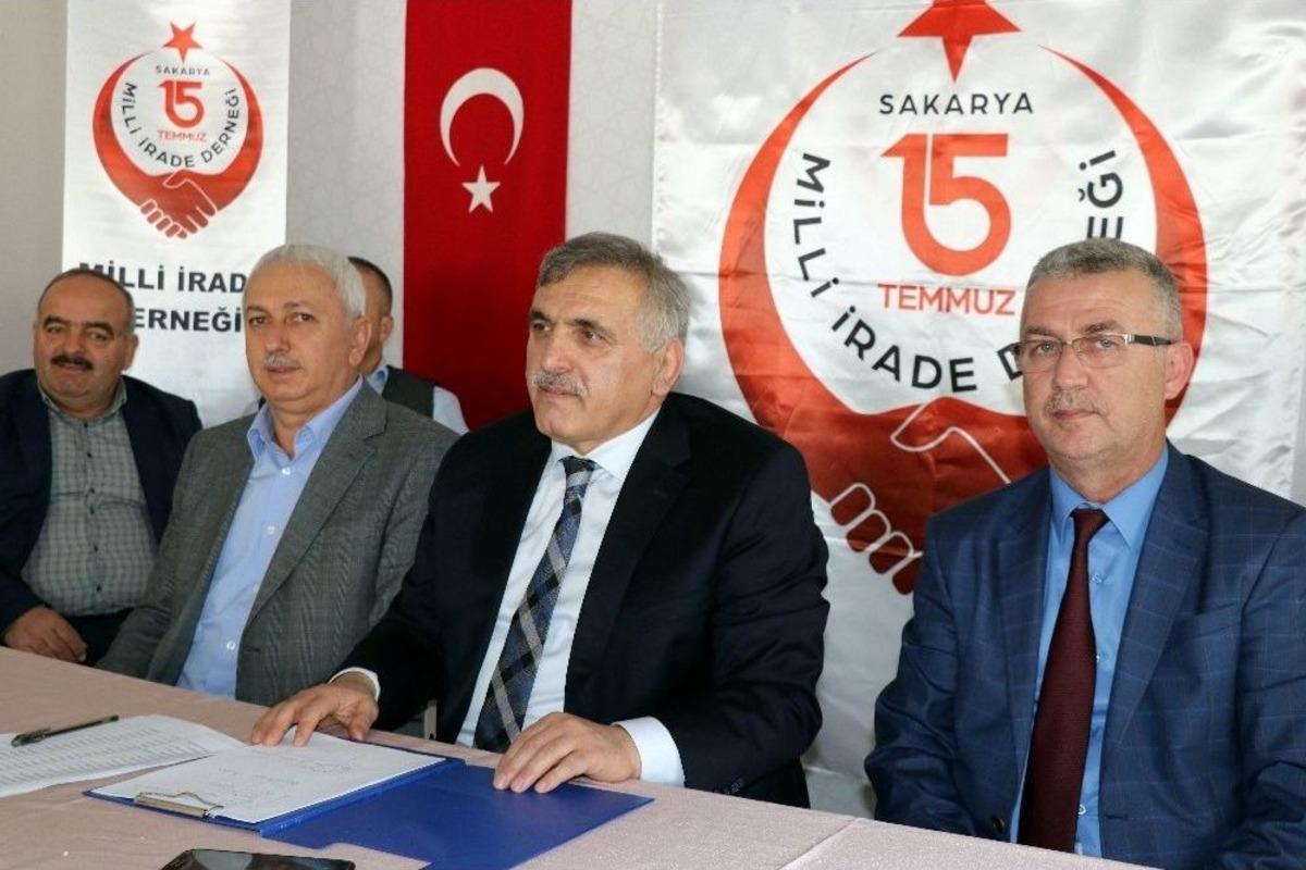 Sakarya 15 Temmuz Milli İrade Derneği Başkanı Ali İnci: &ldquo;gazilik Unvanı Sakarya&rsquo;nın Hakkı&rdquo;