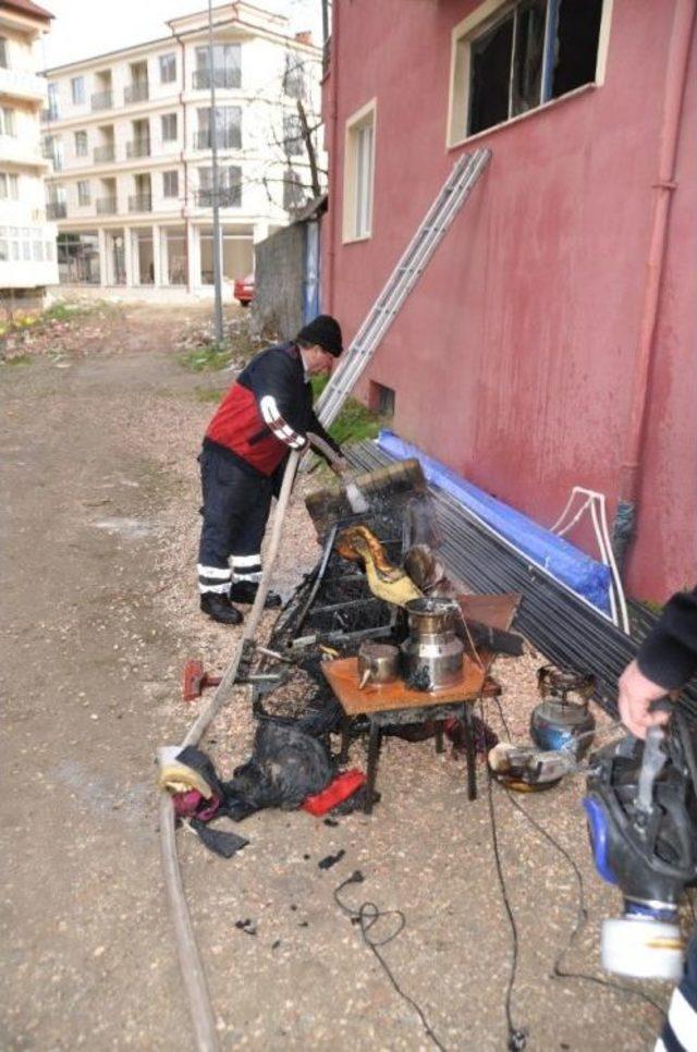 Dükkan Yangını Korkuttu 2