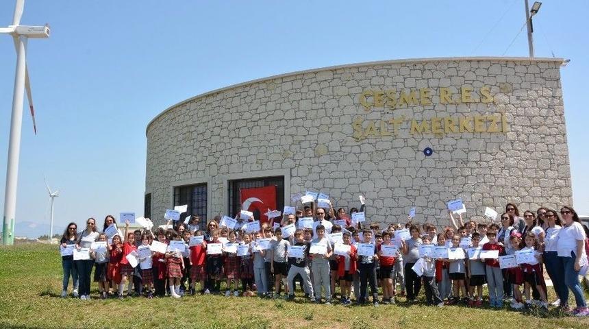 &Ouml;ğrencilere R&uuml;zgar Enerjisini Tanıttılar