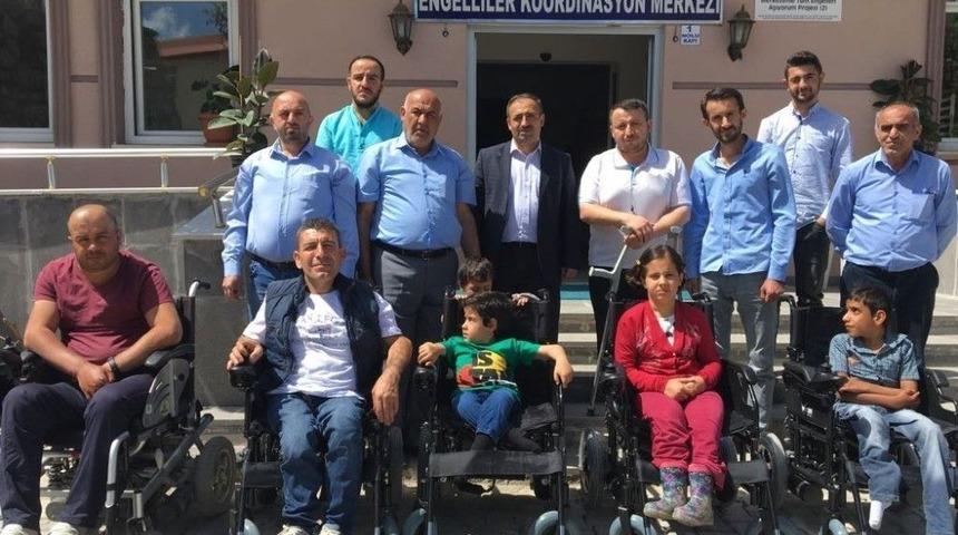 İstanbul&rsquo;dan Hakkarili Engellilere Ak&uuml;l&uuml; Sandalye