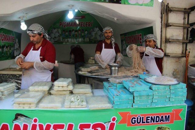 Şanlıurfa’da İsotlu Pişmaniye Üretiliyor