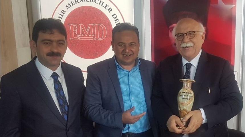 Avcı&rsquo;dan Mermerciler Derneği&rsquo;ne Ziyaret