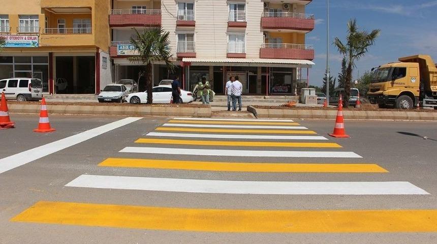 Yayalar Ceylanpınar Belediyesi İle Daha G&uuml;venli