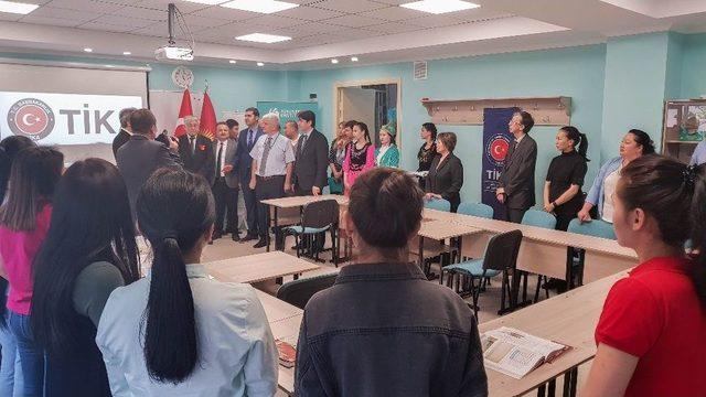Kırgızistan Uluslararası Üniversitesi Türkçe Sınıfı, Tika Tarafından Yenilendi