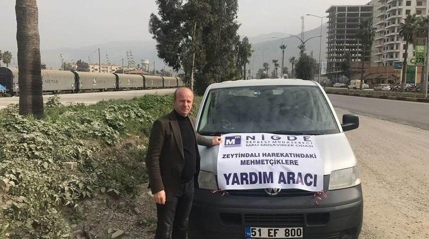 Niğdeli Muhasebecilerden Afrin&rsquo;e Destek