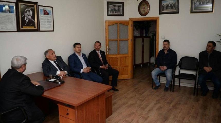 Niğde Belediye Başkanı &Ouml;zkan Esnaf Odalarını Ziyaret Etti