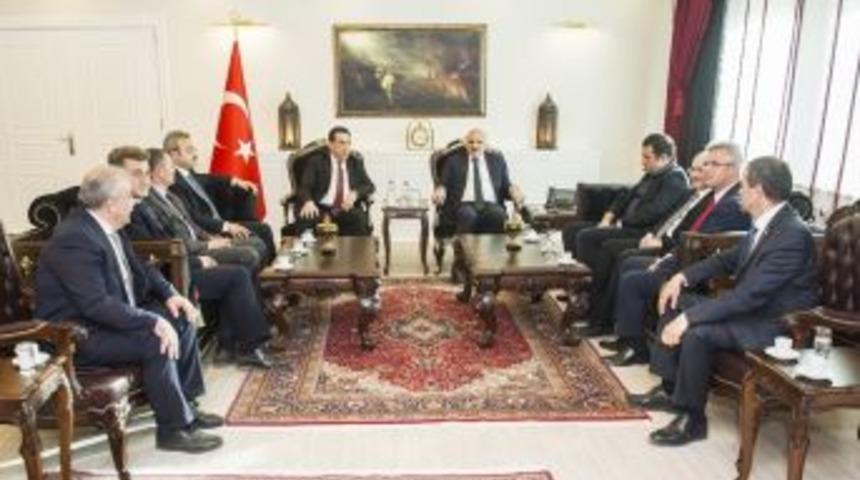 M&uuml;steşar Yardımcısı Y&uuml;cel&rsquo;den Vali Zorluoğlu&rsquo;na Ziyaret