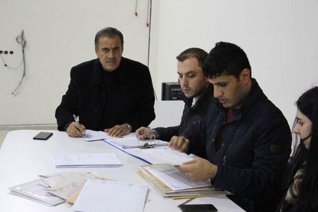 Silopi&rsquo;de Parke Taşı D&ouml;şeme İhalesi Yapıldı 1