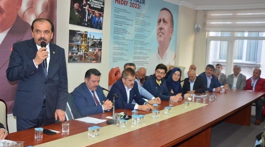 Ak Parti Trabzon Milletvekili Muhammet Balta İl&ccedil;e Danışma Meclisi Toplantıları&rsquo;na Katıldı