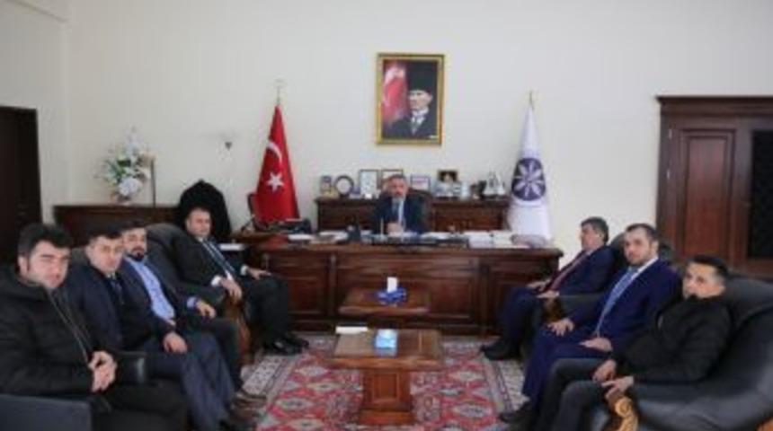 Pendik Ardahan İl Derneği, Rekt&ouml;r Biber&rsquo;i Ziyaret Etti