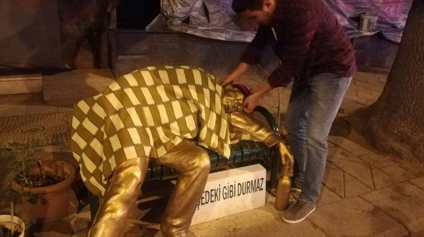 Sarhoş Adamı &Uuml;ş&uuml;tmediler