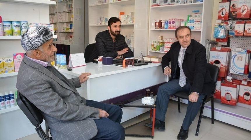 Başkan Epcim Esnafları Ziyaret Etti