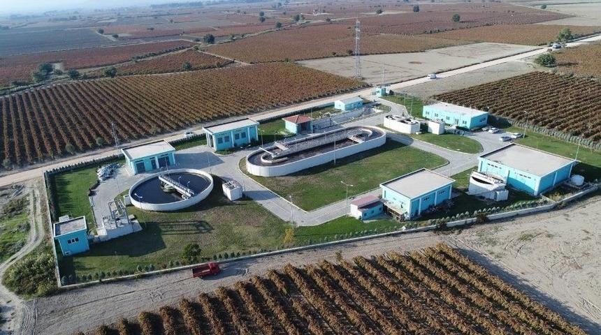 Saruhanlı&rsquo;da G&uuml;nl&uuml;k 3 Bin Metrek&uuml;p Atıksu Arıtılıyor