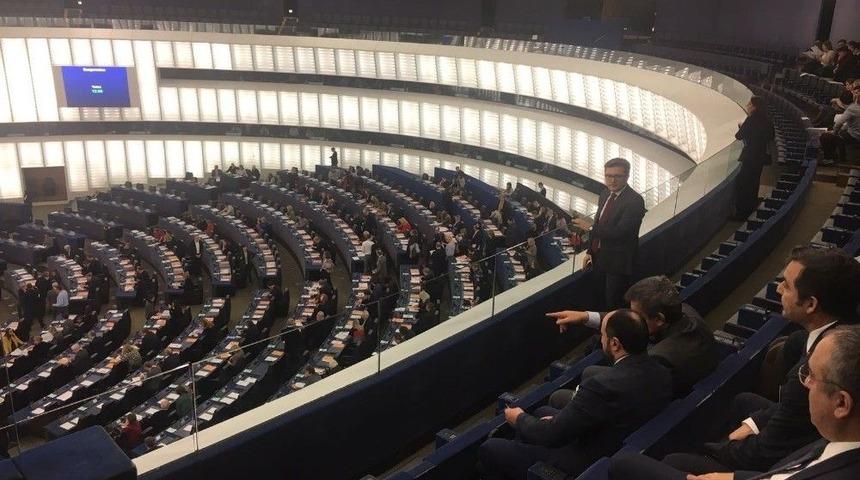 T&uuml;rkiye-ab Karma Parlamento Komisyonu Başkanlık Divanı Avrupa Parlamentosu&rsquo;nu Ziyaret Etti