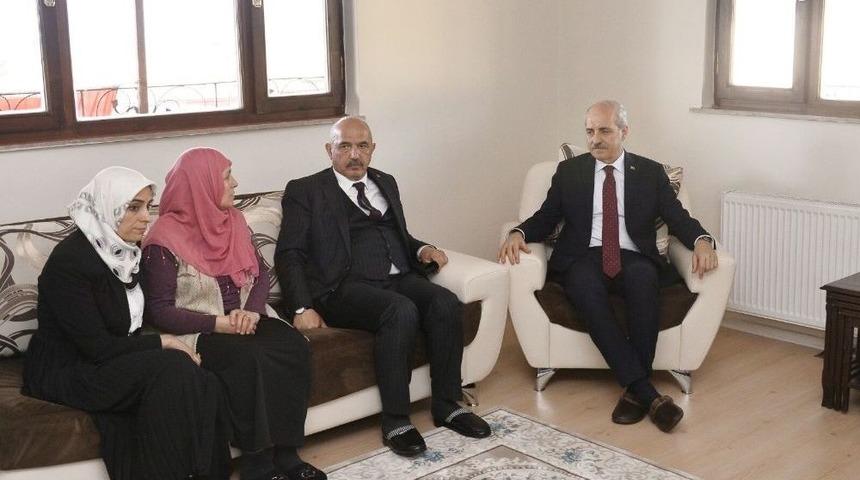 Şehit Annesinin Yeni Evinde İlk Misafiri, Bakan Kurtulmuş Oldu