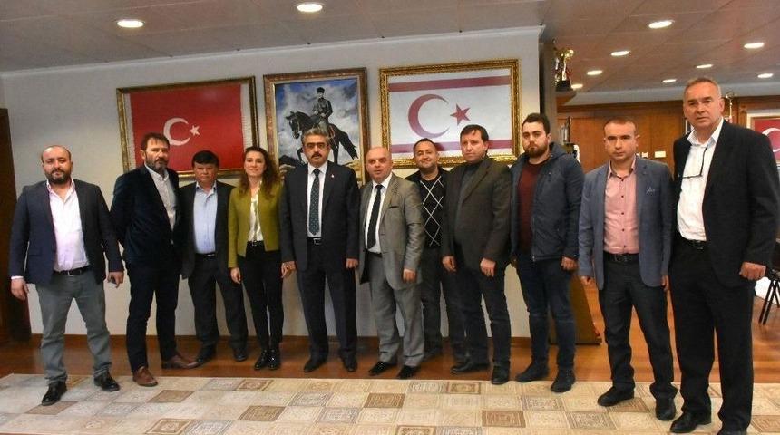 Nazilli Belediyespor&rsquo;dan Başkan Alıcık&rsquo;a Teşekk&uuml;r Ziyareti