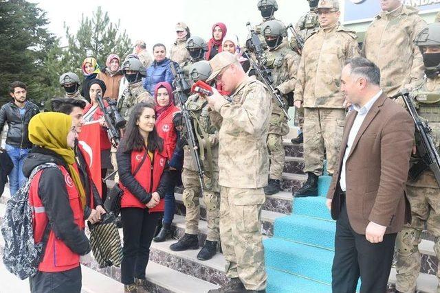 Gen&ccedil;lerden Jandarmaya Destek Ziyareti 3