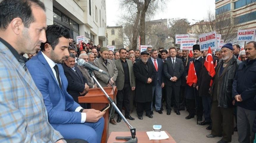 Afrin Şehitleri İ&ccedil;in Dua Edildi