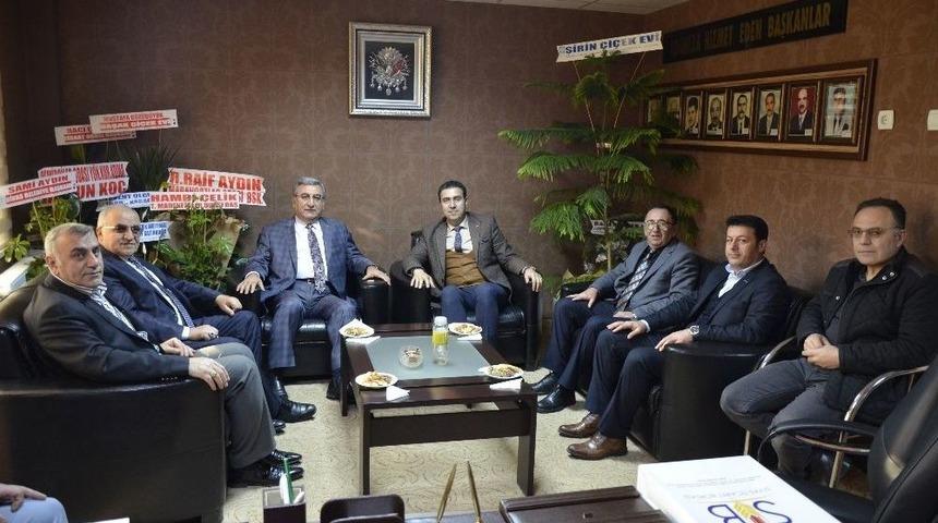 Stb Başkanı Hastaoğlu&rsquo;ndan Esnaf Odalarına Ziyaret