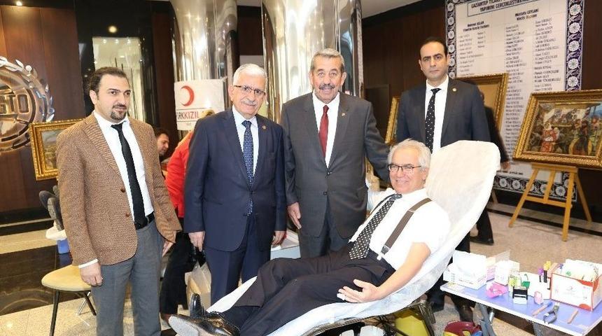 Gto &Uuml;yeleri &ldquo;kan Bağışı&rdquo; Kampanyasında Buluştu