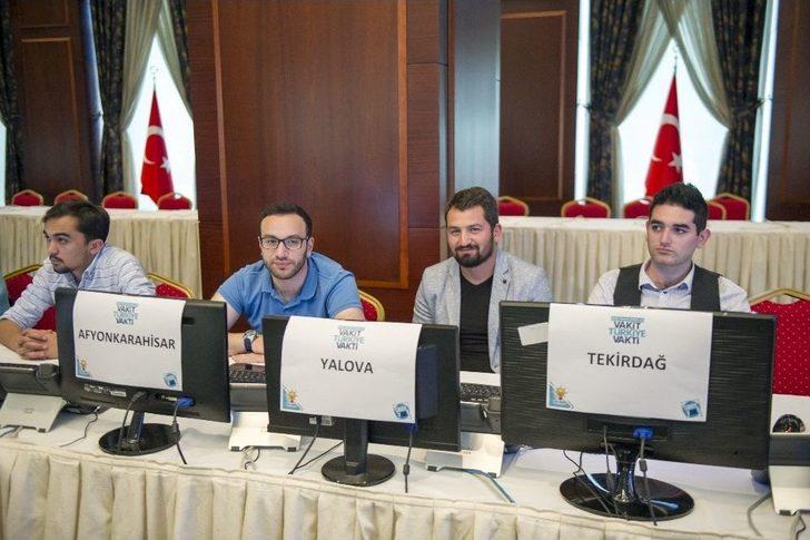 Ak Parti, Türkiye’de Sonuç Alım Sistemi Merkezleri Kurdu G1