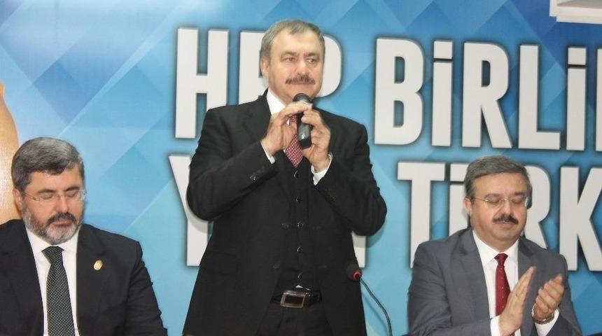 Bakan Eroğlu, Afyonkarahisar&rsquo;da Belediye Başkanları İle Bir Araya Geldi