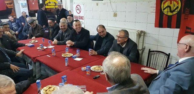 Başkan Kurt Sandık&ouml;z&uuml; K&ouml;yl&uuml;leri Derneği &Uuml;yeleri İle Buluştu 1