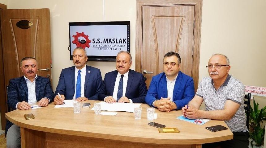 Maslak Yeni K&uuml;&ccedil;&uuml;k Sanayi Sitesinde Mutlu Son