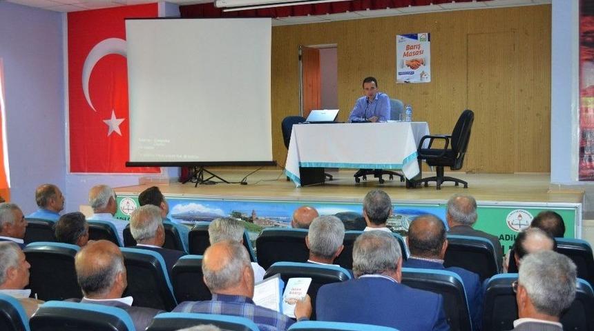 Adilcevaz&rsquo;da &lsquo;imar Barışı&rsquo; Konulu Bilgilendirme Toplantısı