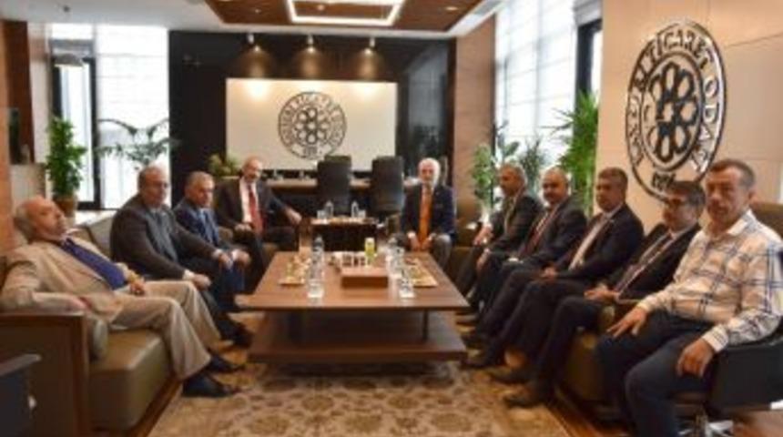 Ak Parti Grup Başkan Vekili Mustafa Elitaş, Kto&rsquo;yu Ziyaret Etti