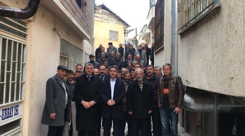 Chp İl Başkanı Kiraz&rsquo;dan Ak&ccedil;adağ&rsquo;a Ziyaret