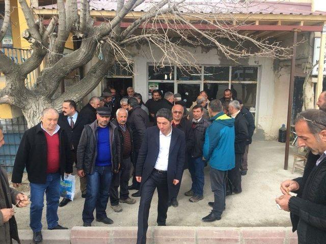 Chp İl Başkanı Kiraz&rsquo;dan Ak&ccedil;adağ&rsquo;a Ziyaret 1