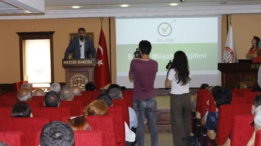 Mersin&rsquo;de &rsquo;her Okula Bir Avukat&rsquo; Projesi