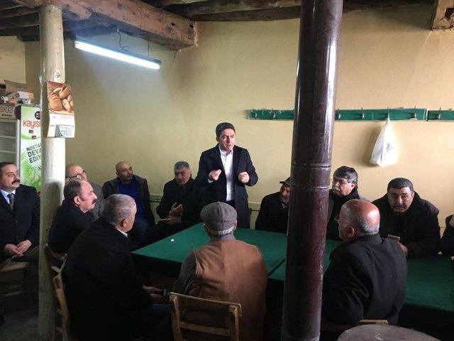 Chp İl Başkanı Kiraz&rsquo;dan Ak&ccedil;adağ&rsquo;a Ziyaret 2