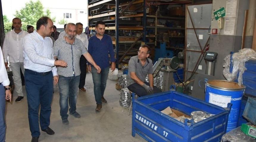 Baybatur, Sanayicilerle Buluştu