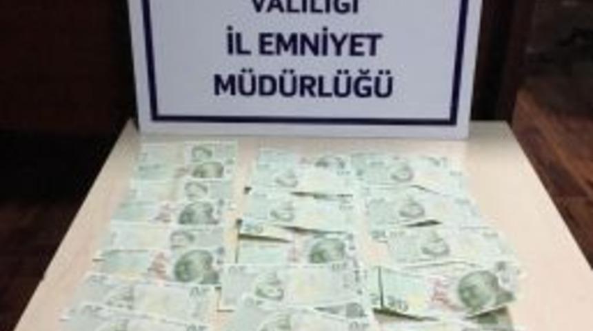 Ş&uuml;phe &Uuml;zerine Durdurulan Ara&ccedil;tan 620 Tl Sahte Para Ele Ge&ccedil;irildi