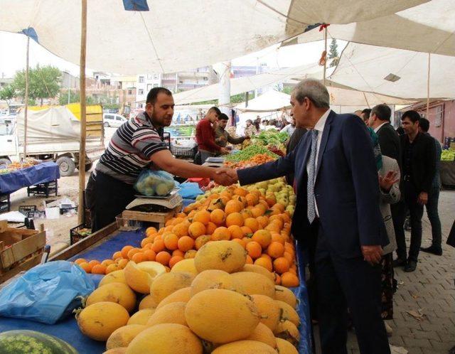 Demirkol Yavuz Selim Mahallesinde Esnafla Buluştu