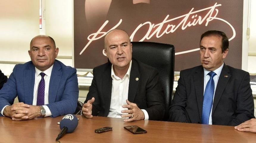 Chp Milletvekilleri Tarhan Ve Bakan G&uuml;m&uuml;şhane&rsquo;de