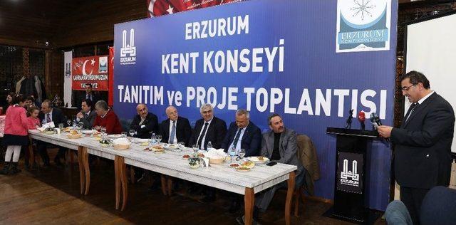 Erzurum Kent Konseyi’nden Tanıtım Ve Proje Toplantısı