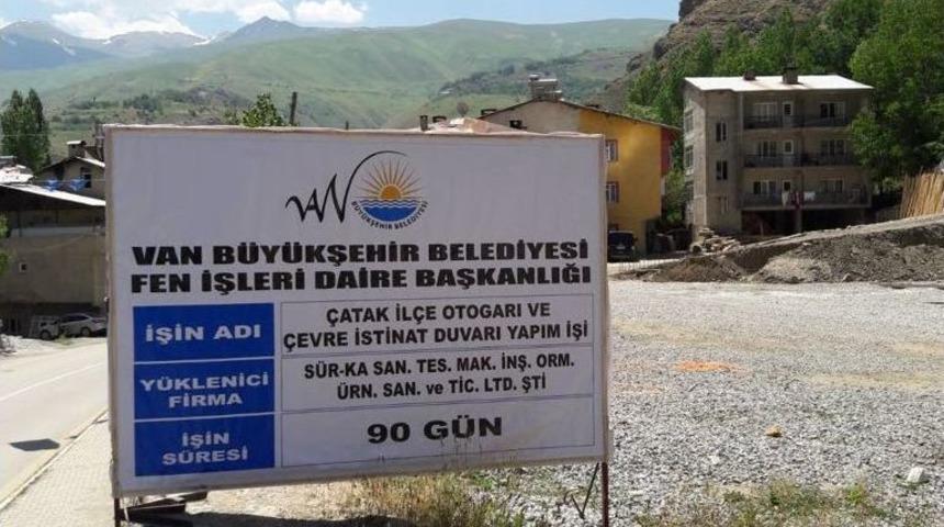 &Ccedil;atak İl&ccedil;esine Modern Otogar