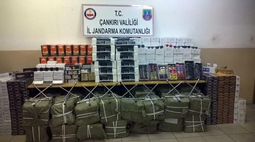 Çankırı’da 850 Bin Tl Değerinde Kaçak Malzeme Ele Geçirildi