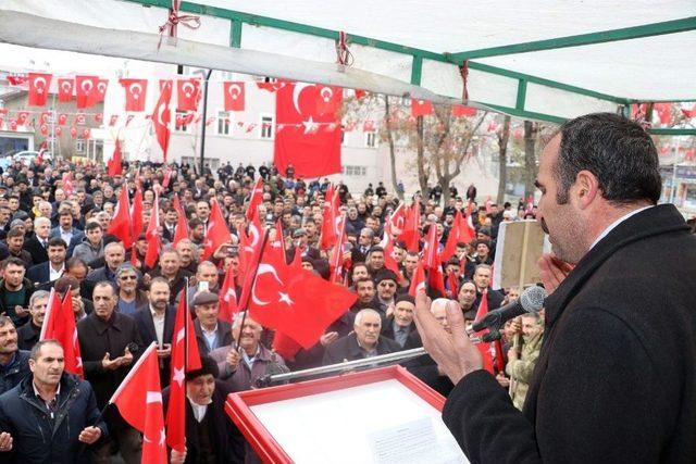 Ağrı’da Mehmetçiğe Destek İçin Binler Yürüdü