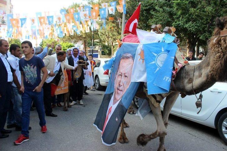 Develeriyle Gezerek Erdoğan İçin Destek İstiyor G1