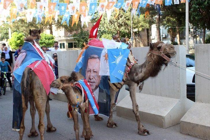 Develeriyle Gezerek Erdoğan İçin Destek İstiyor G4